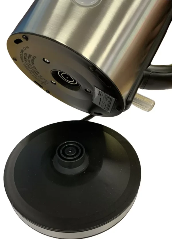 Low Wattage Brushed Stainless Steel Cordless Kettle - Vanilla - Image 3