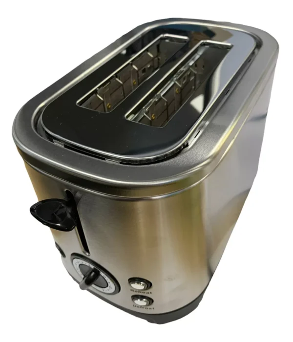 Low Watt Toaster 2 Slice Stainless Camping Caravan Motorhome Vanilla Leisure