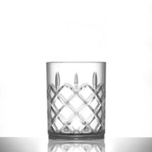 Crystal Polycarbonate Tumbler Glass x 2