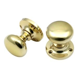 Polished Brass Knob - Small