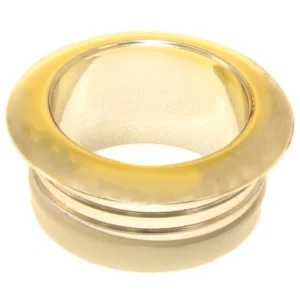 Polished Brass Rosette - Small