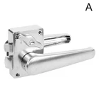 Bathroom Door Handle w/ Lock