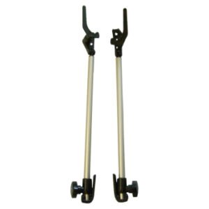 Tube Stay Lever Base Black 300mm Pair